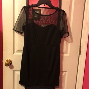 Mac jac Mesh black dress